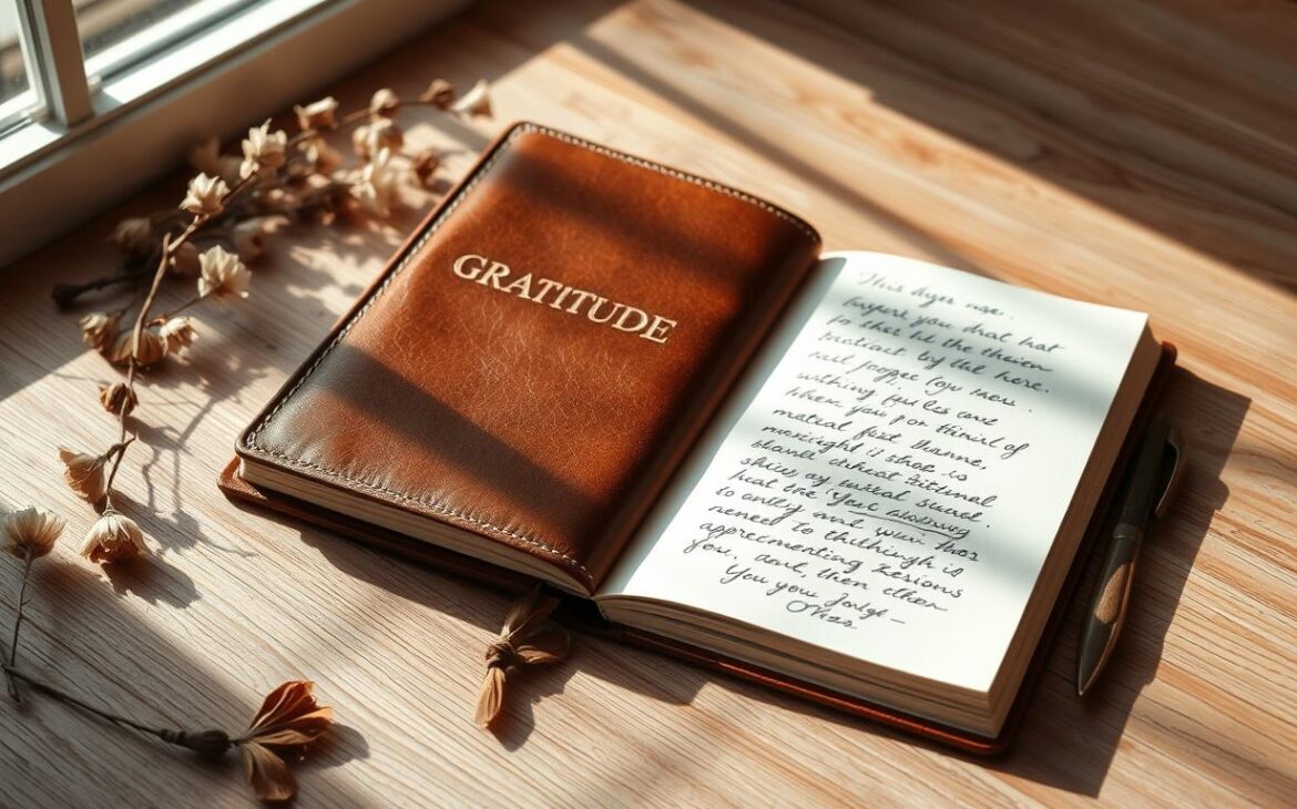gratitude journal benefits
