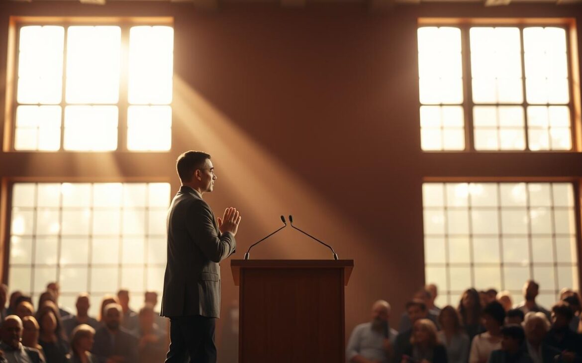 public speaking techniques with silence