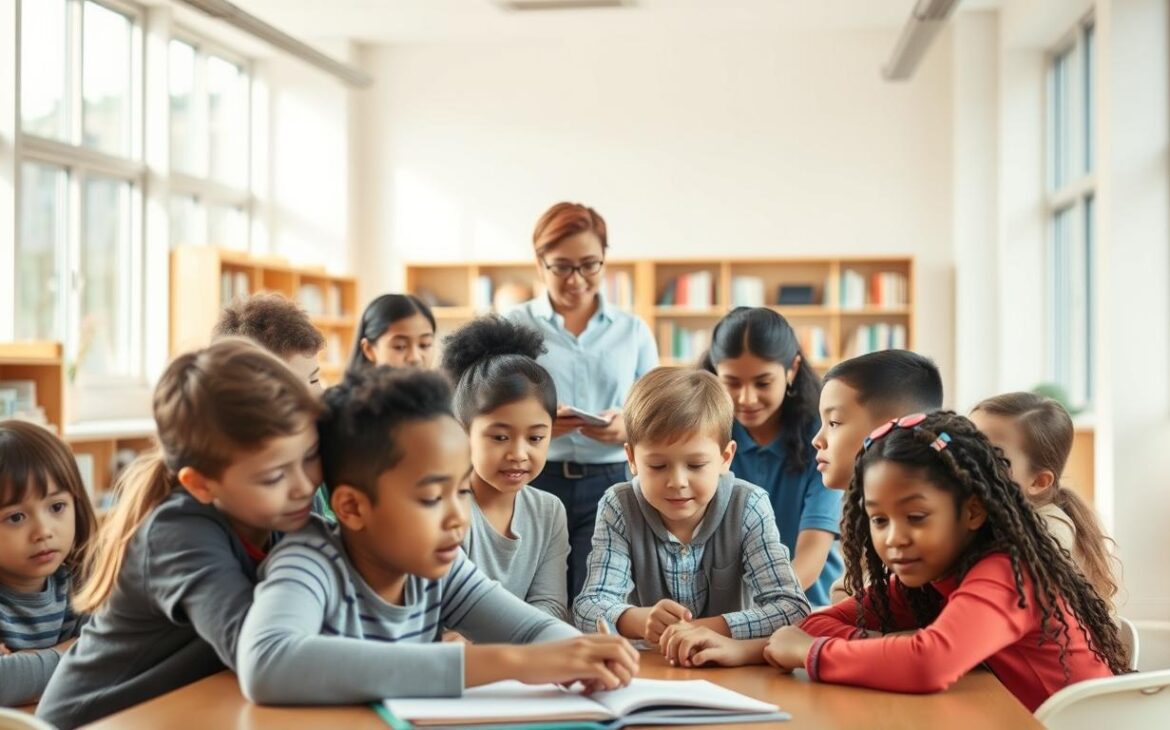 students learning resilience