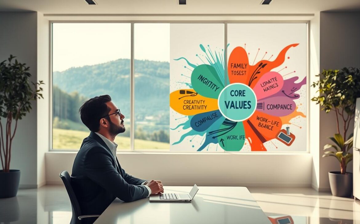 values-based career path